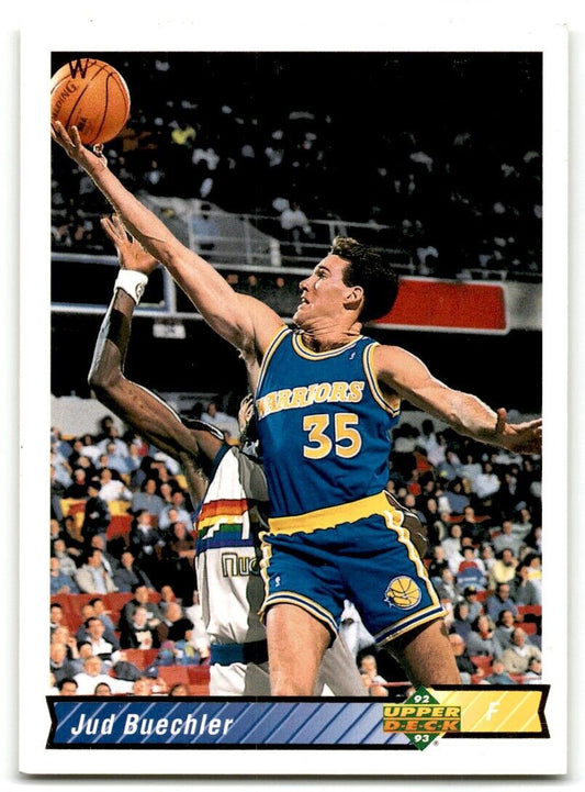 1992-93 Upper Deck Jud Buechler Golden State Warriors #380