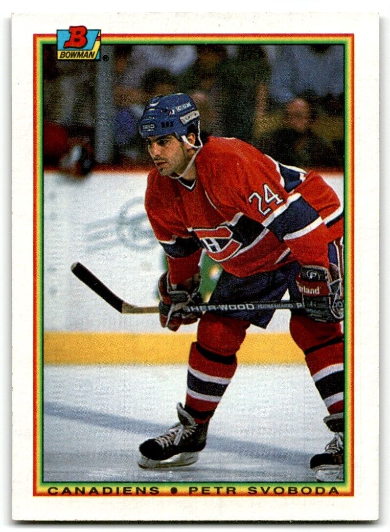 1990-91 Bowman Petr Svoboda Montreal Canadiens #46