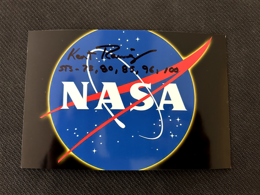 NASA Astronaut KENT ROMINGER Authentic Hand Signed Autograph 5X7