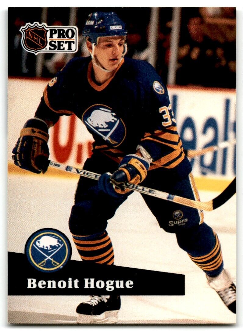 1991-92 Pro Set Benoit Hogue Buffalo Sabres #17