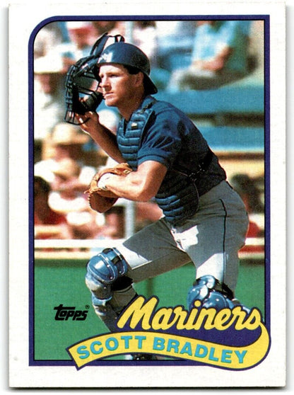 1989 Topps Scott Bradley Seattle Mariners #279