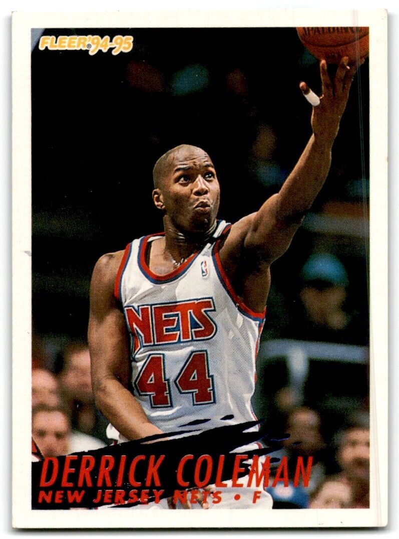 1994-95 Fleer Derrick Coleman New Jersey Nets #142