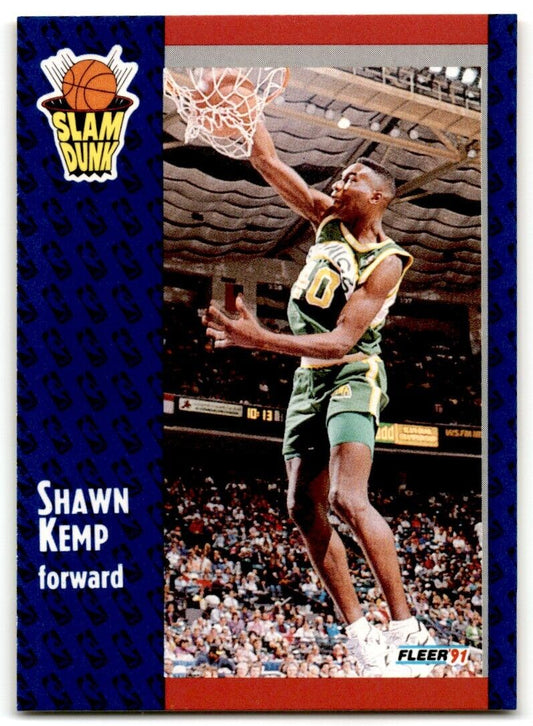 1991-92 Fleer Shawn Kemp Seattle SuperSonics #231