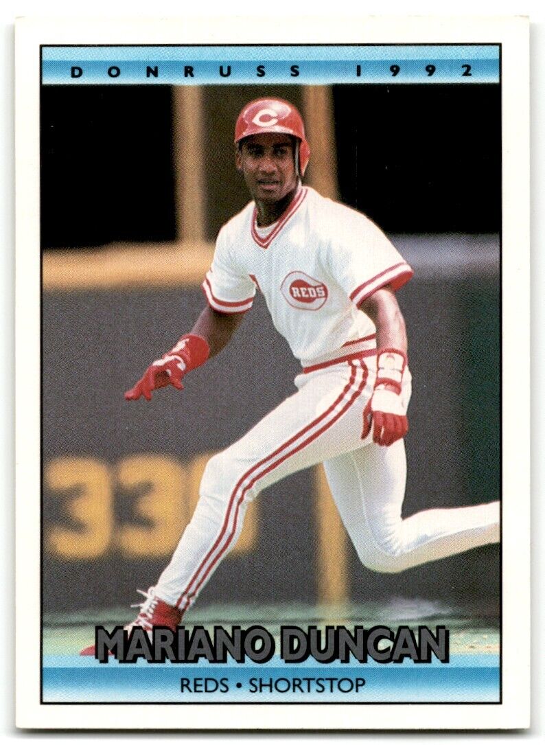 1992 Donruss Mariano Duncan Cincinnati Reds #540