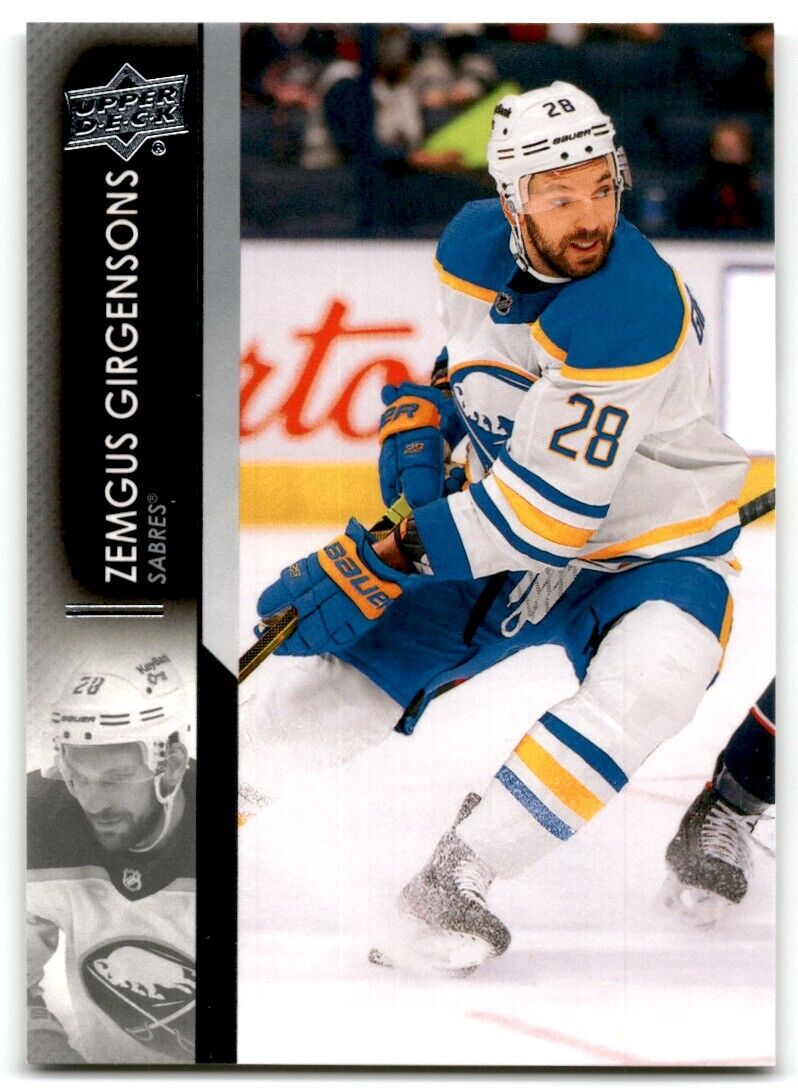 2021-22 Upper Deck Zemgus Girgensons Buffalo Sabres #269