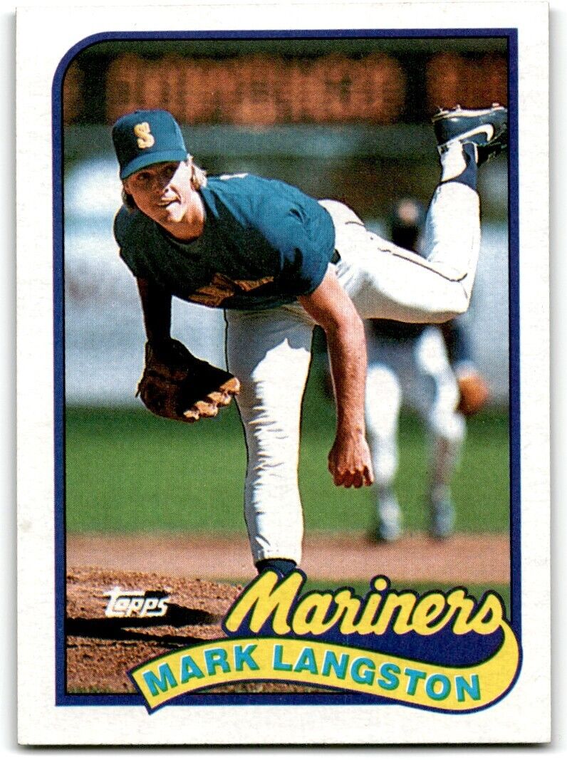 1989 Topps Mark Langston Seattle Mariners #355