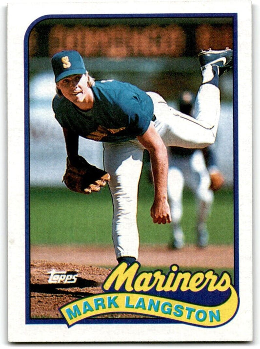 1989 Topps Mark Langston Seattle Mariners #355