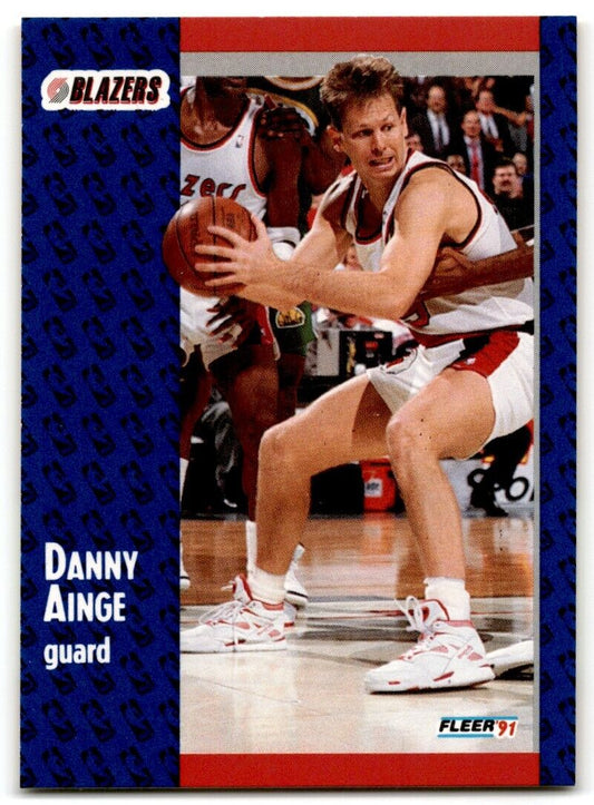 1991-92 Fleer Danny Ainge Portland Trail Blazers #167