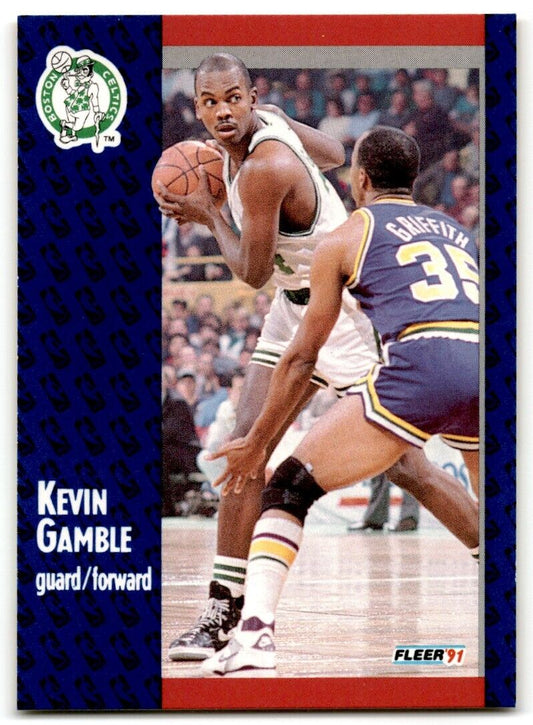 1991-92 Fleer Kevin Gamble Boston Celtics #11