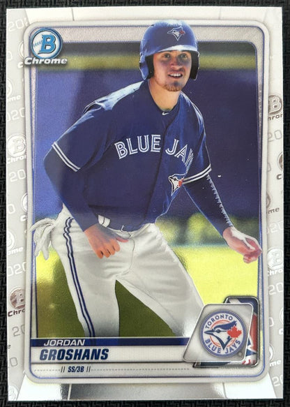 2020 Bowman Chrome Prospects Jordan Groshans Toronto Blue Jays #BCP-104