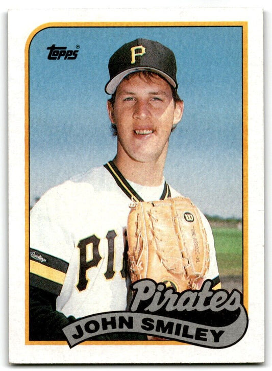 1989 Topps John Smiley Pittsburgh Pirates #322