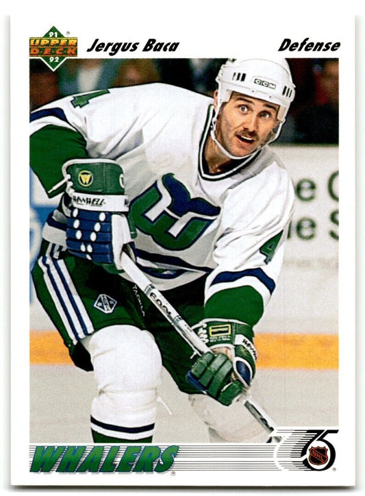 1991-92 Upper Deck Jergus Baca Hartford Whalers #425