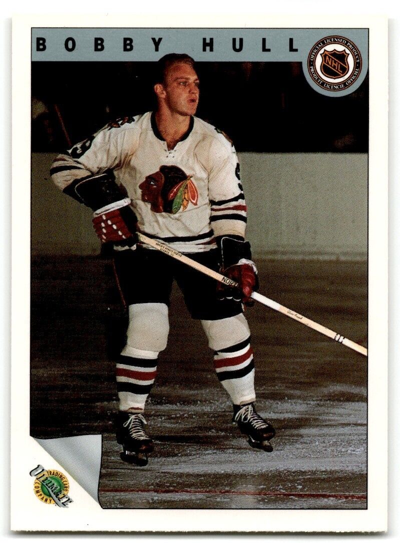 1991-92 Ultimate Original 6 Bobby Hull Chicago Blackhawks #57