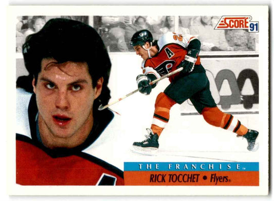 1991-92 Score Canadian English Rick Tocchet Philadelphia Flyers #364