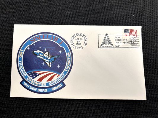 NASA Space Shuttle STS-51-B Spacelab 3 cover