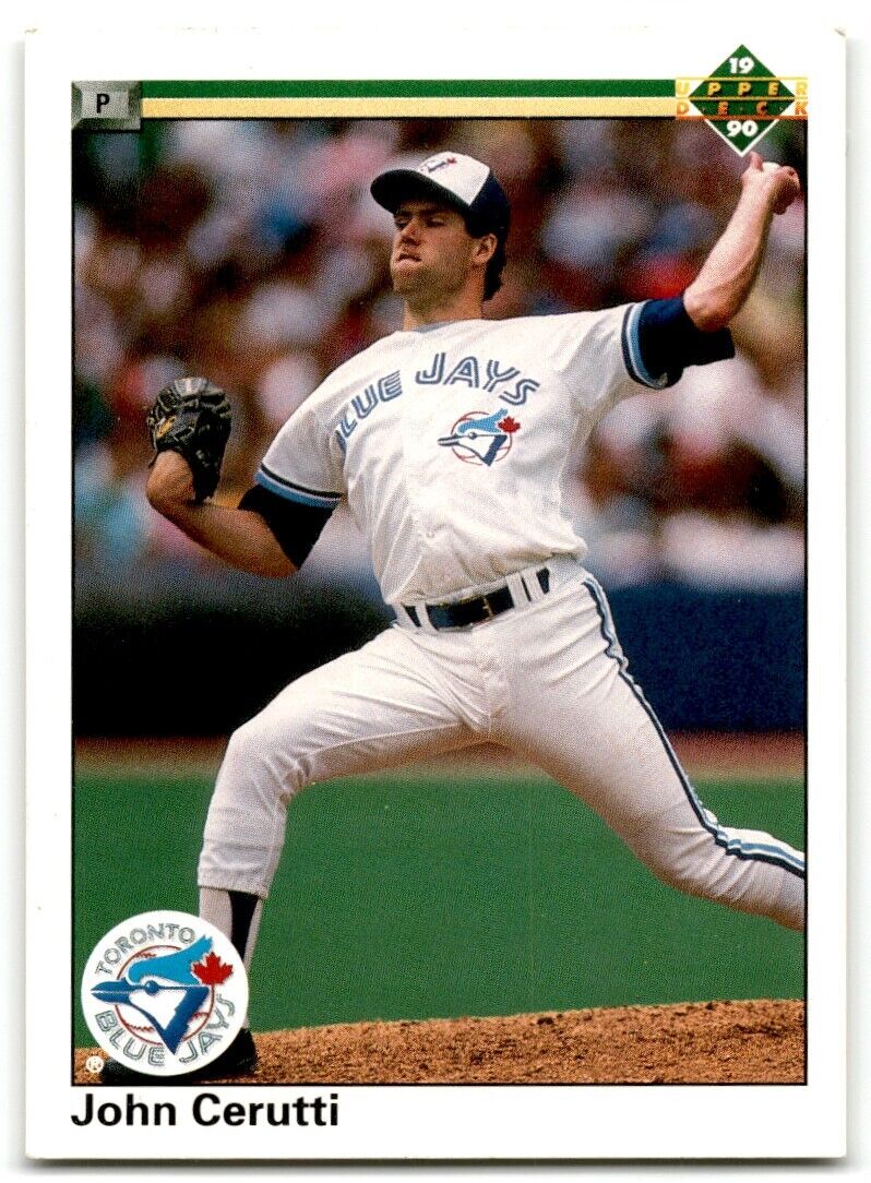 1990 Upper Deck John Cerutti Toronto Blue Jays #485