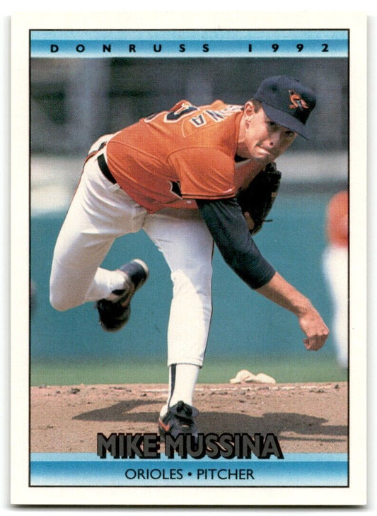 1992 Donruss Mike Mussina Baltimore Orioles #632