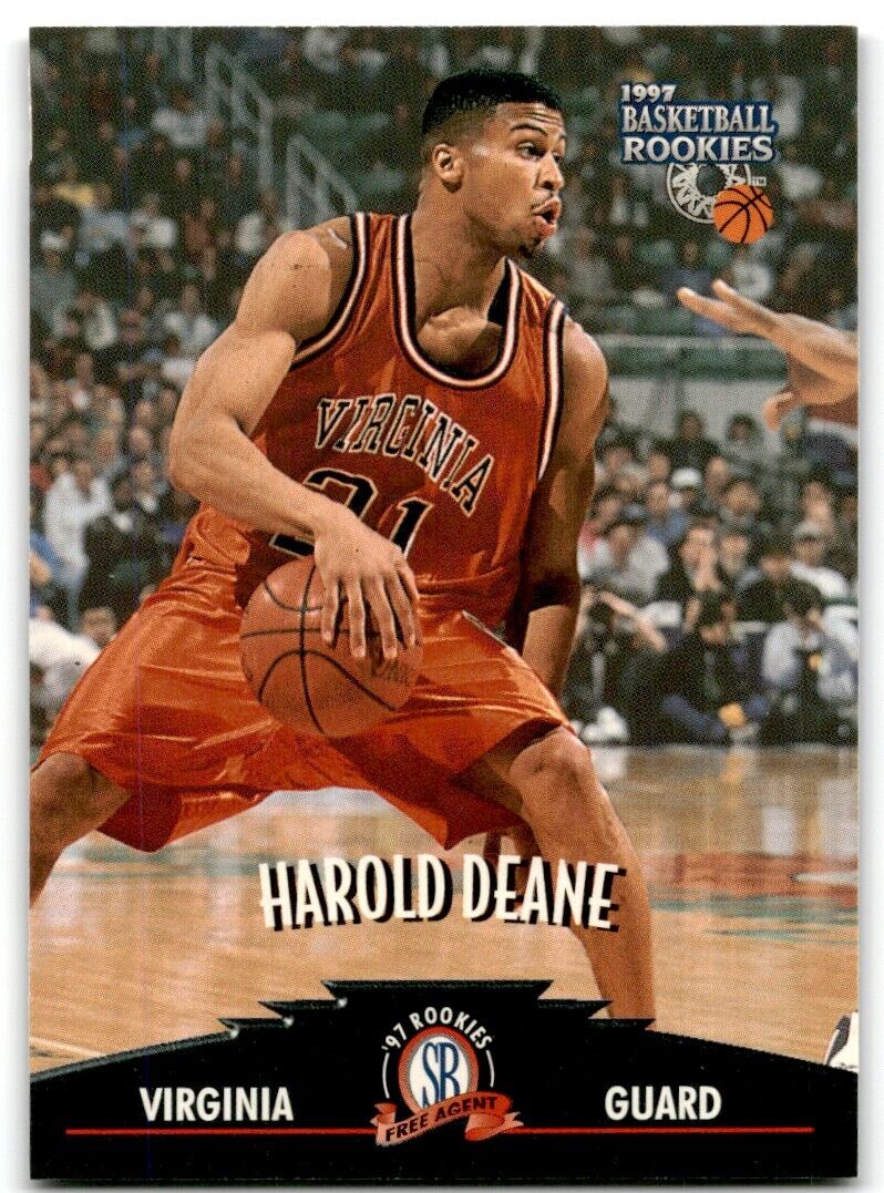 1997-98 Score Board Rookies Harold Deane Virginia Cavaliers #24