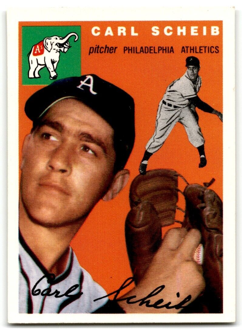 1994 Topps Archives 1954 Carl Scheib Philadelphia Athletics #118