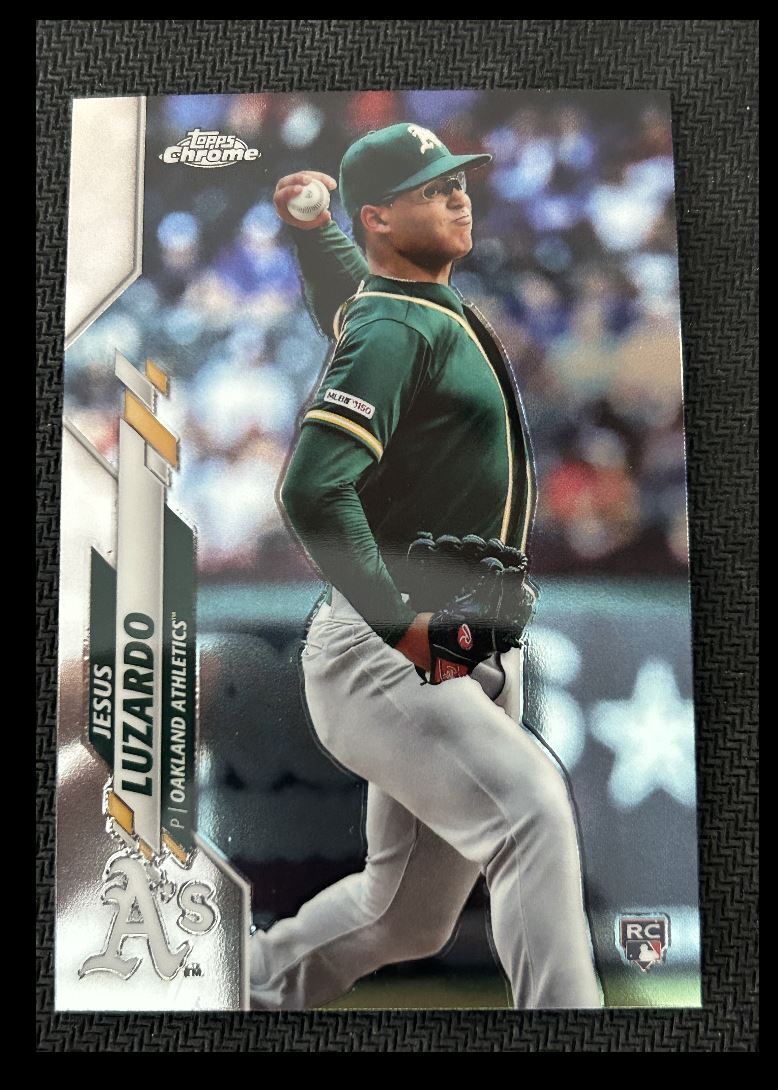 2020 Topps Chrome Jesus Luzardo Rookie Oakland Athletics #5