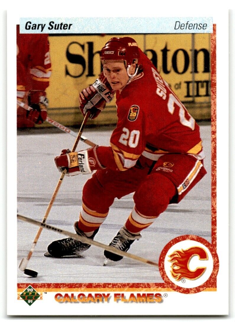 1990-91 Upper Deck Gary Suter Calgary Flames #273