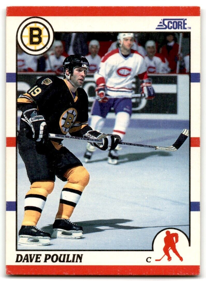 1990-91 Score Dave Poulin Boston Bruins #217