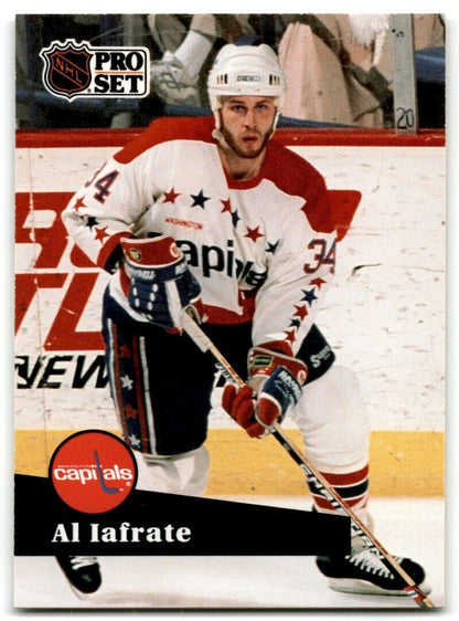 1991-92 Pro Set Al Iafrate Washington Capitals #250