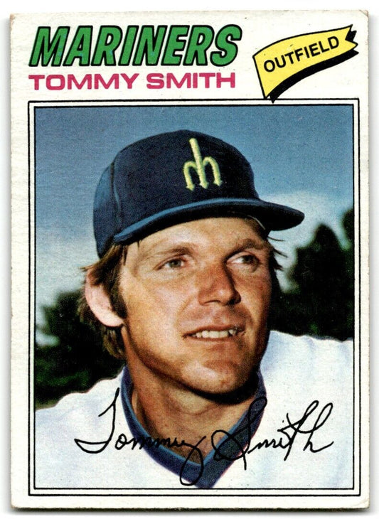 1977 Topps Tommy Smith Seattle Mariners #14