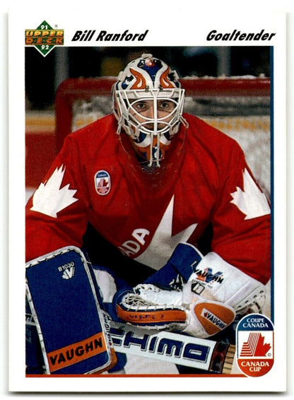 1991-92 Upper Deck Bill Ranford Canada #10