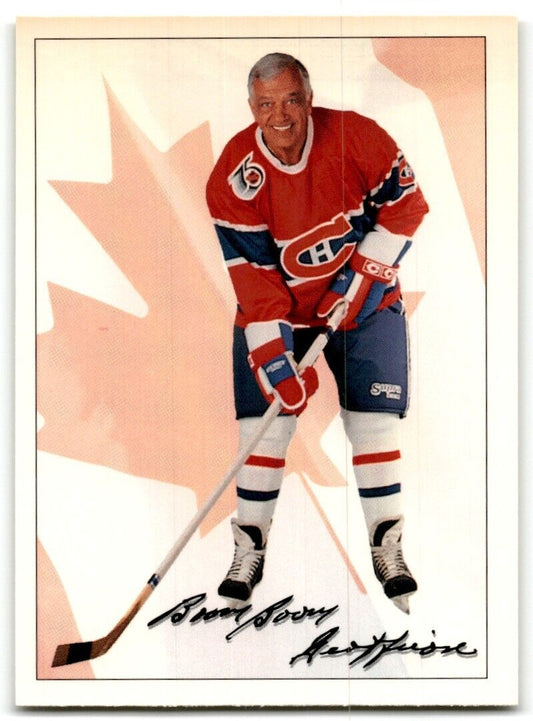 1991-92 Ultimate Original 6 French Bernie Geoffrion Montreal Canadiens #73