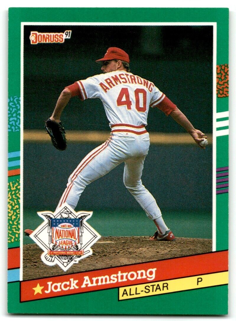 1991 Donruss Jack Armstrong Cincinnati Reds #439