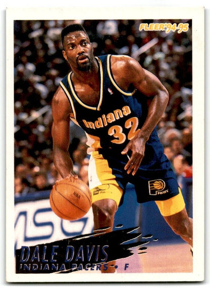 1994-95 Fleer Dale Davis Indiana Pacers #89