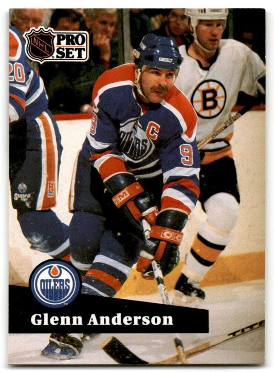 1991-92 Pro Set Glenn Anderson Edmonton Oilers #75