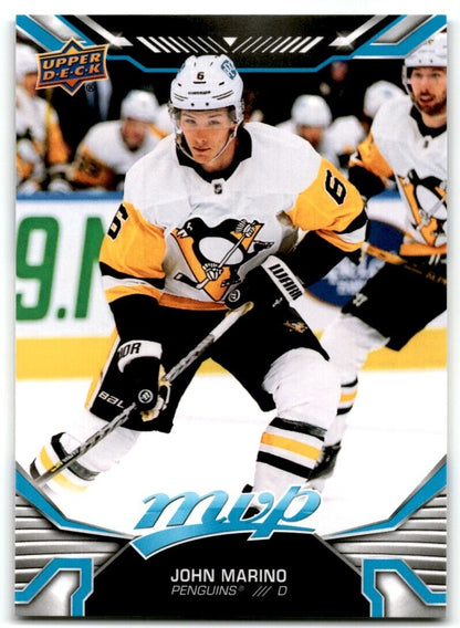 2022-23 Upper Deck MVP John Marino Pittsburgh Penguins #102