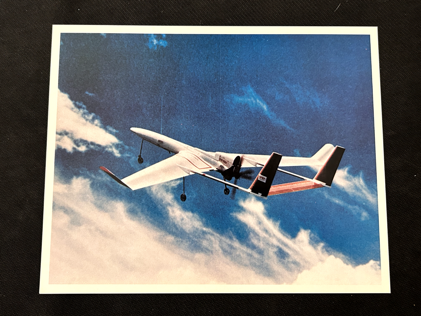 NASA Mini-Sniffer is being developed at Dryden Flight Research 8X10 litho