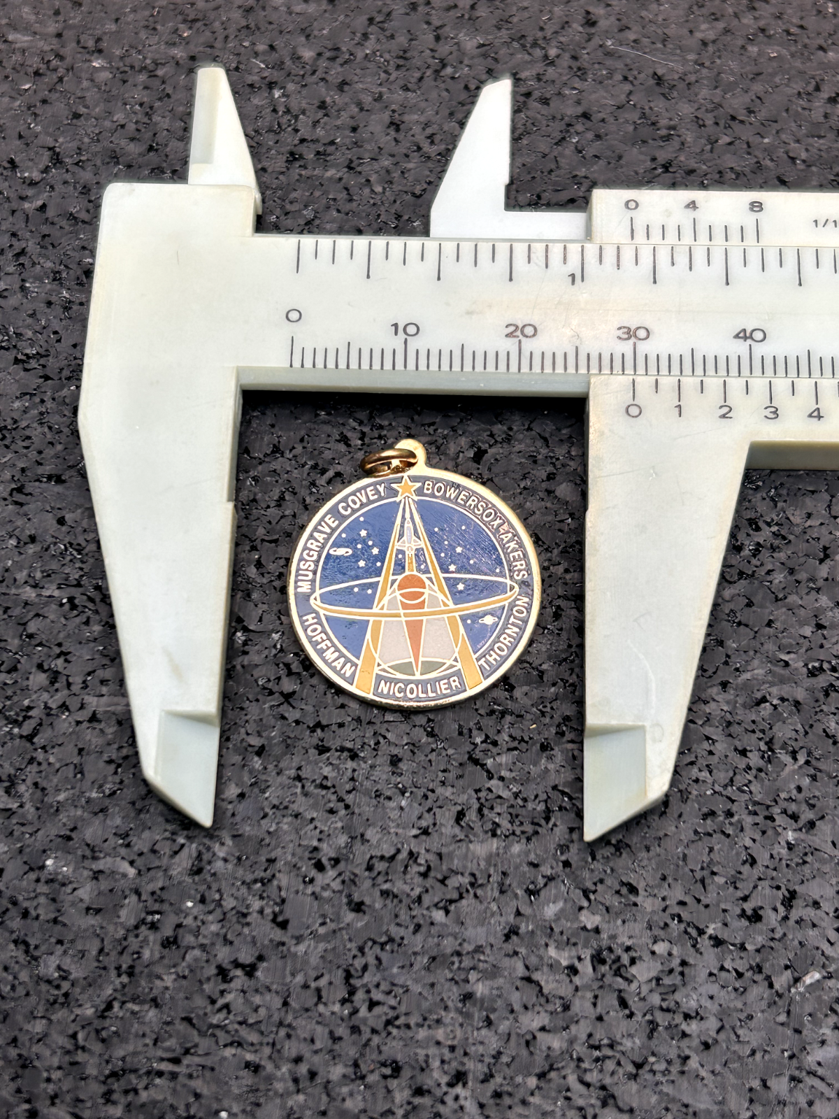 NASA Space Shuttle STS-61 Necklace PENDANT CHARM