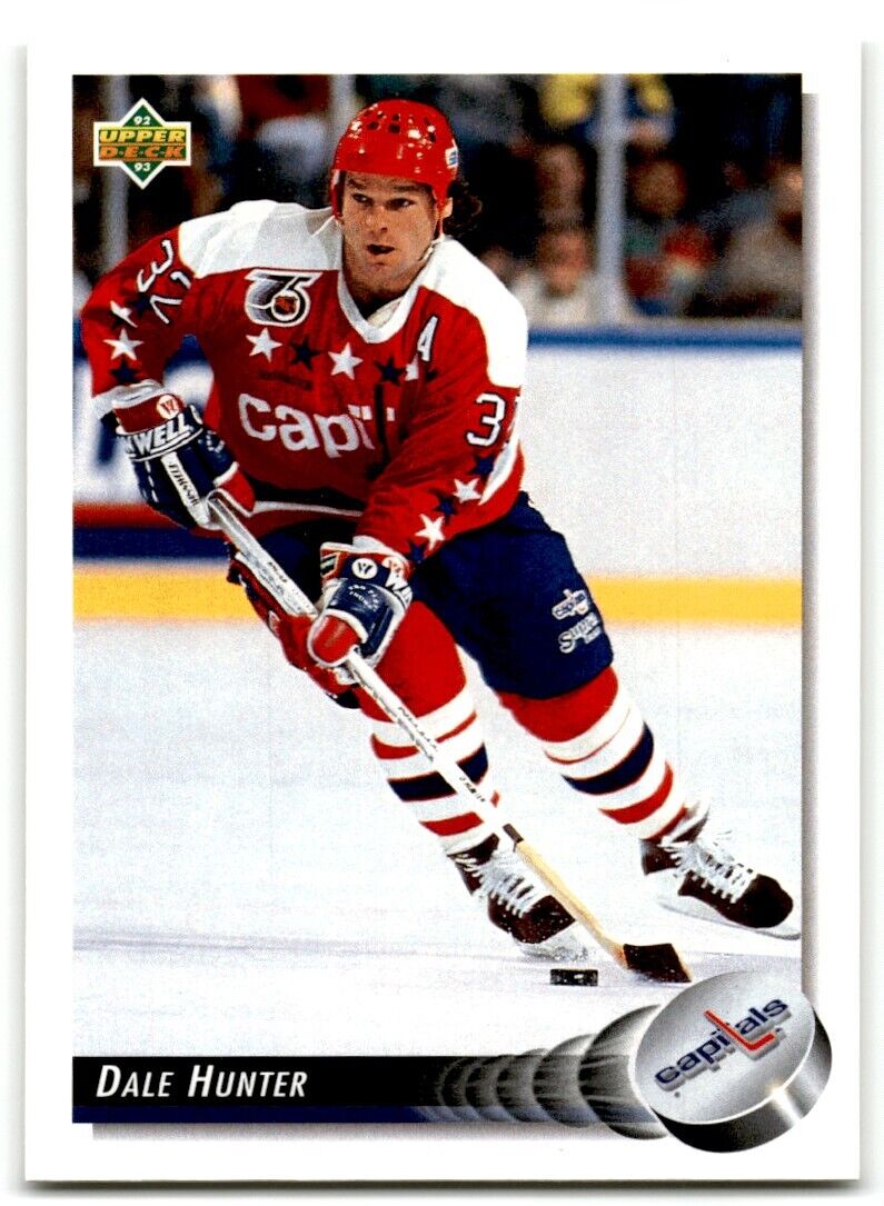 1992-93 Upper Deck Dale Hunter Washington Capitals #131