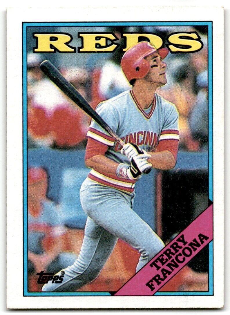 1988 Topps Terry Francona Cincinnati Reds #686