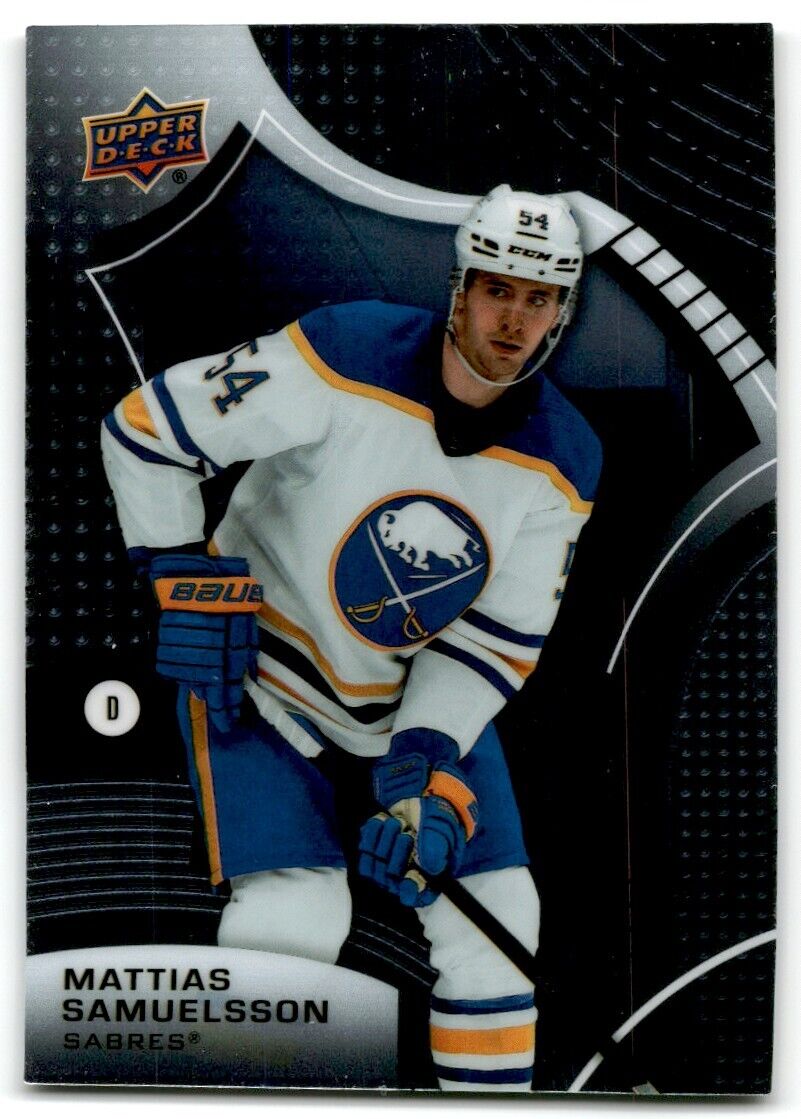 2021-22 Upper Deck Allure Mattias Samuelsson Rookie Buffalo Sabres #134