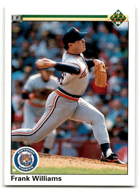 1990 Upper Deck Frank Williams Detroit Tigers #539