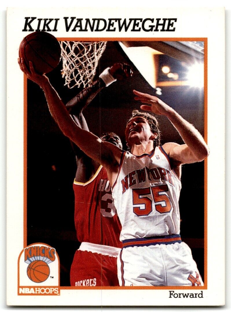 1991-92 Hoops Kiki Vandeweghe New York Knicks #144