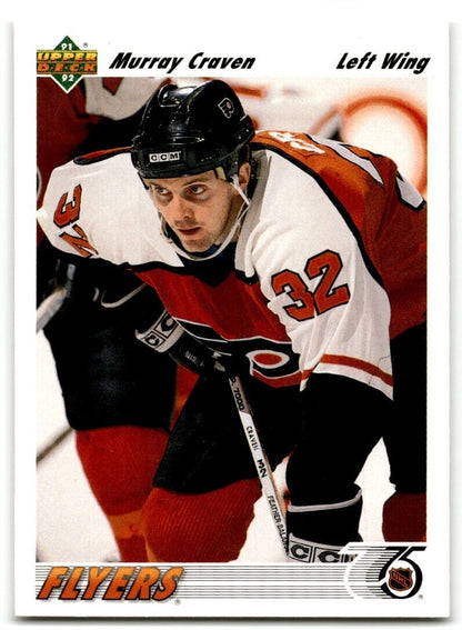 1991-92 Upper Deck Murray Craven Philadelphia Flyers #306