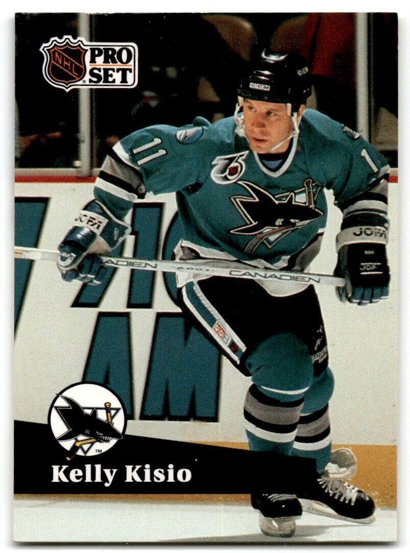 1991-92 Pro Set Kelly Kisio San Jose Sharks #479