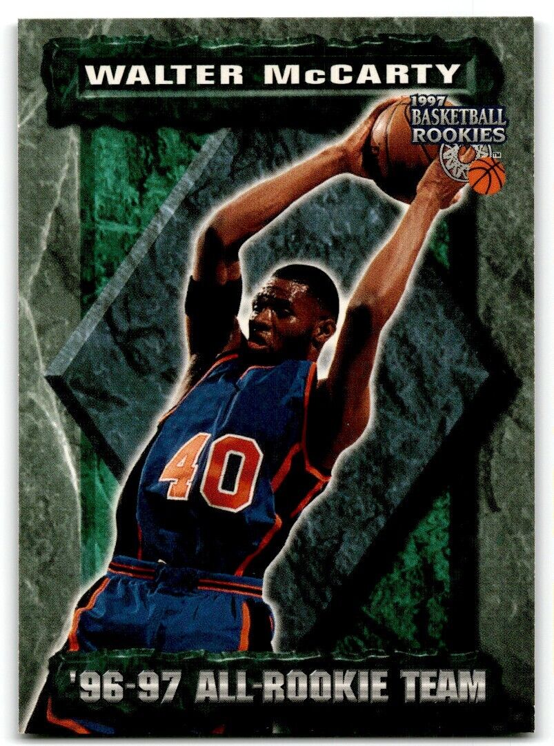 1997-98 Score Board Rookies Walter McCarty New York Knicks #86