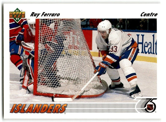 1991-92 Upper Deck French Ray Ferraro New York Islanders #311