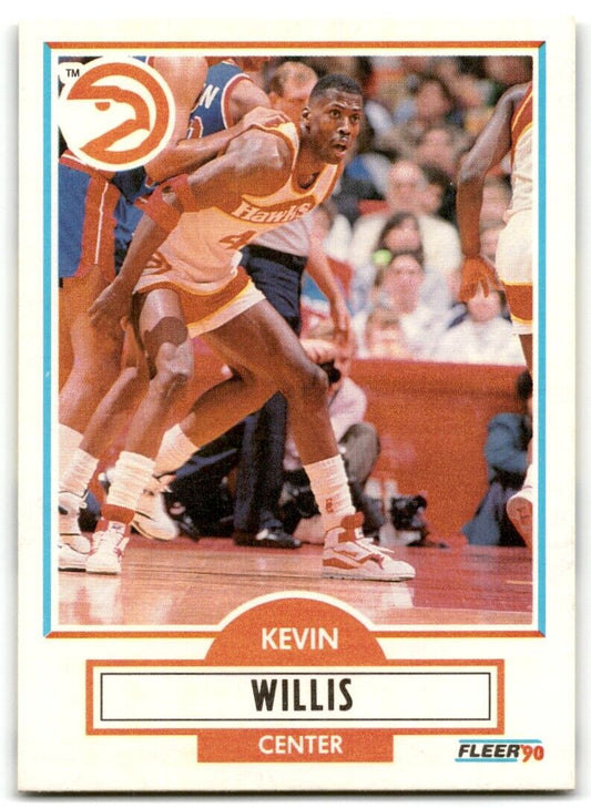 1990-91 Fleer Kevin Willis Atlanta Hawks #7