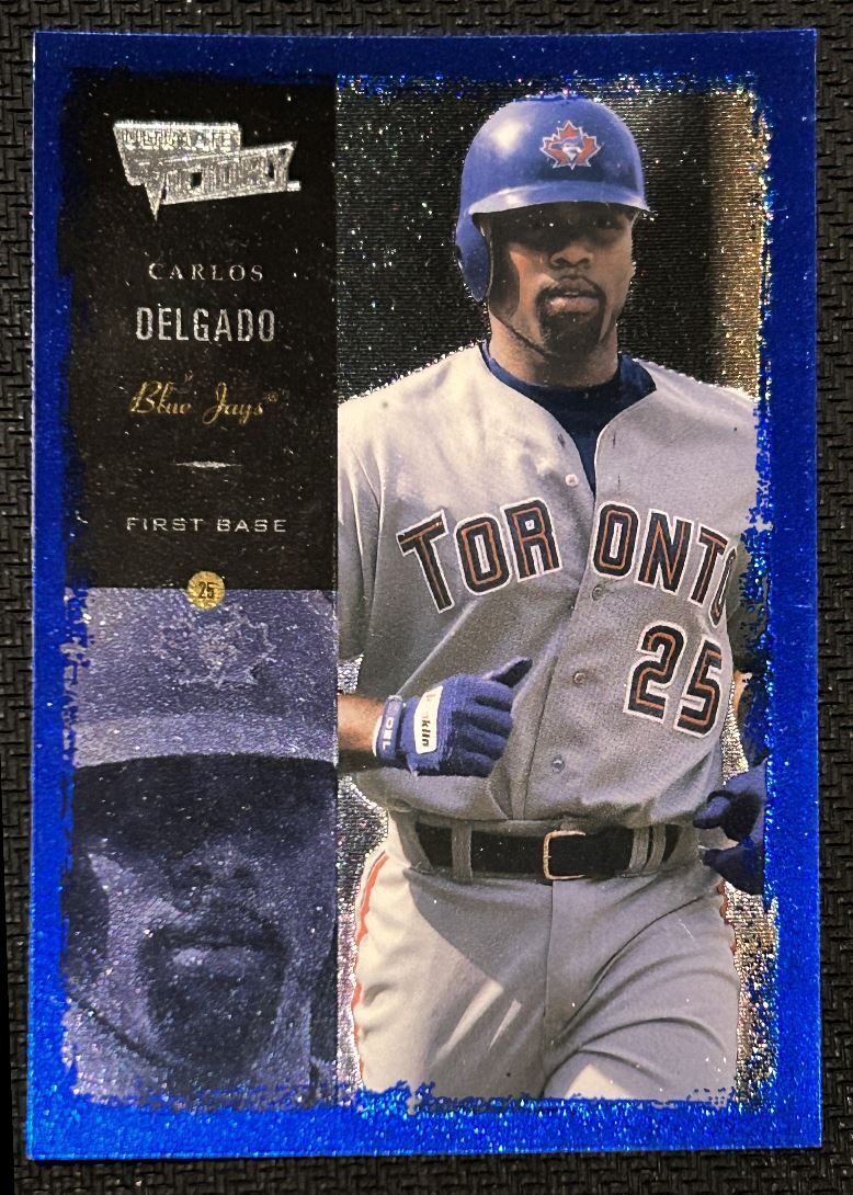 2000 Upper Deck Ultimate Victory Carlos Delgado Toronto Blue Jays #10