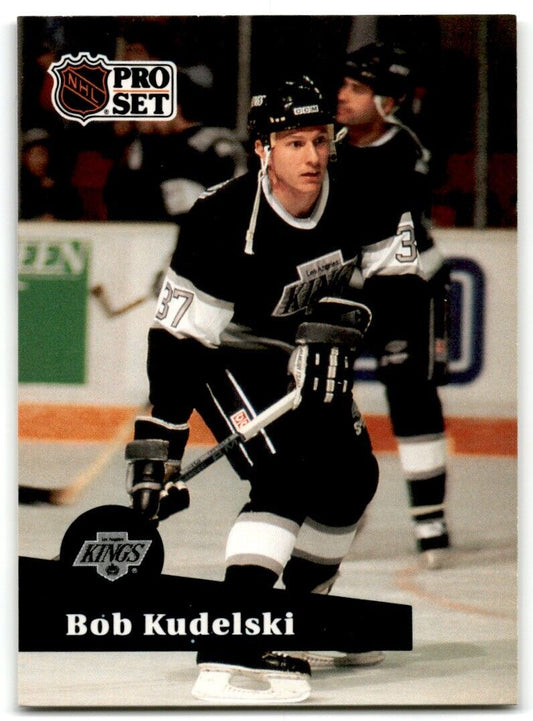 1991-92 Pro Set Bob Kudelski Los Angeles Kings #99