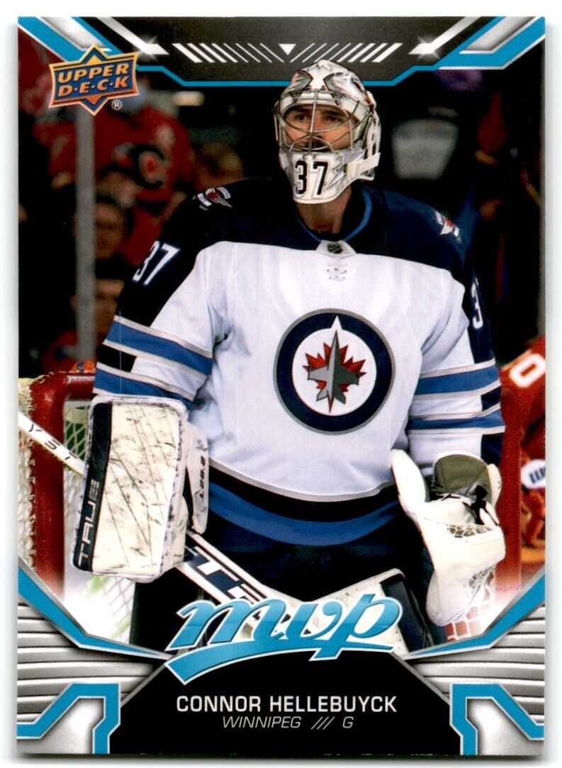 2022-23 Upper Deck MVP Connor Hellebuyck Winnipeg Jets #205