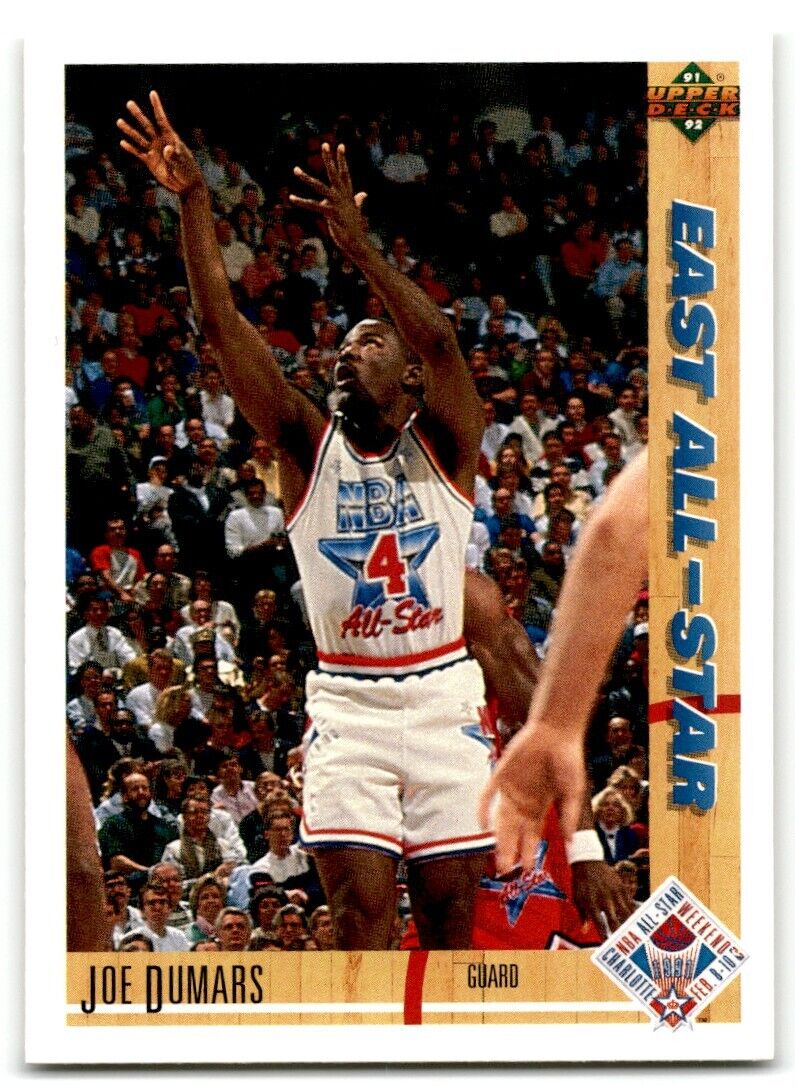 1991-92 Upper Deck Joe Dumars Detroit Pistons #61